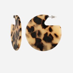 Machete Clare Earrings in Tortoise